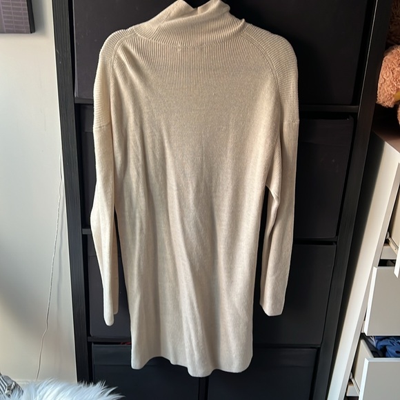 Babaton Maclean Mock Neck Dress in Heather Birch - Picture 5 of 5